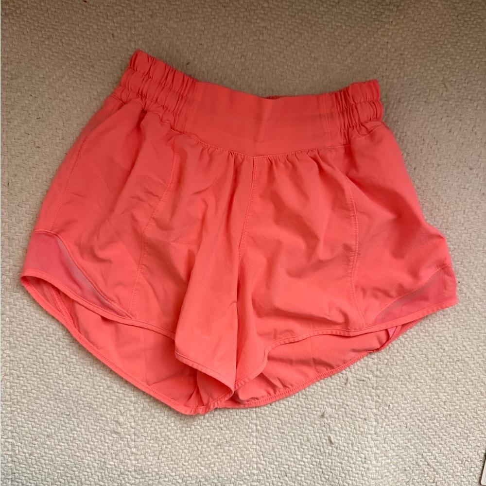 HOTTY HOT Lululemon Athletica Coral Athletic Shorts